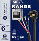 6' 6/2 SRDT Range Cord 50A BLK
