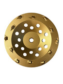 7'' Half Moon PCD Threaded