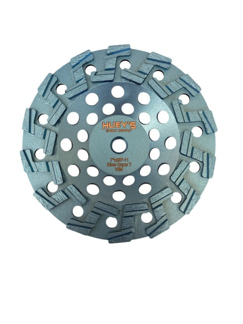 River's Super 7'' Concrete Cup Wheel