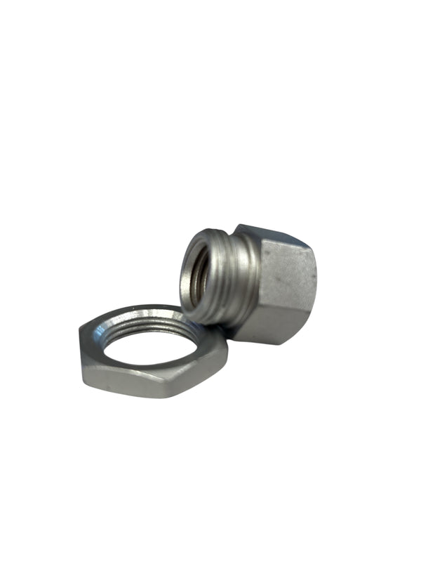 Adaptor for non-threaded Cup Wheels to make Threaded