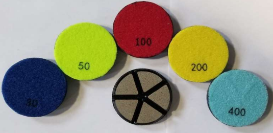 3" 5-SEG CERAMIC FLOOR PAD