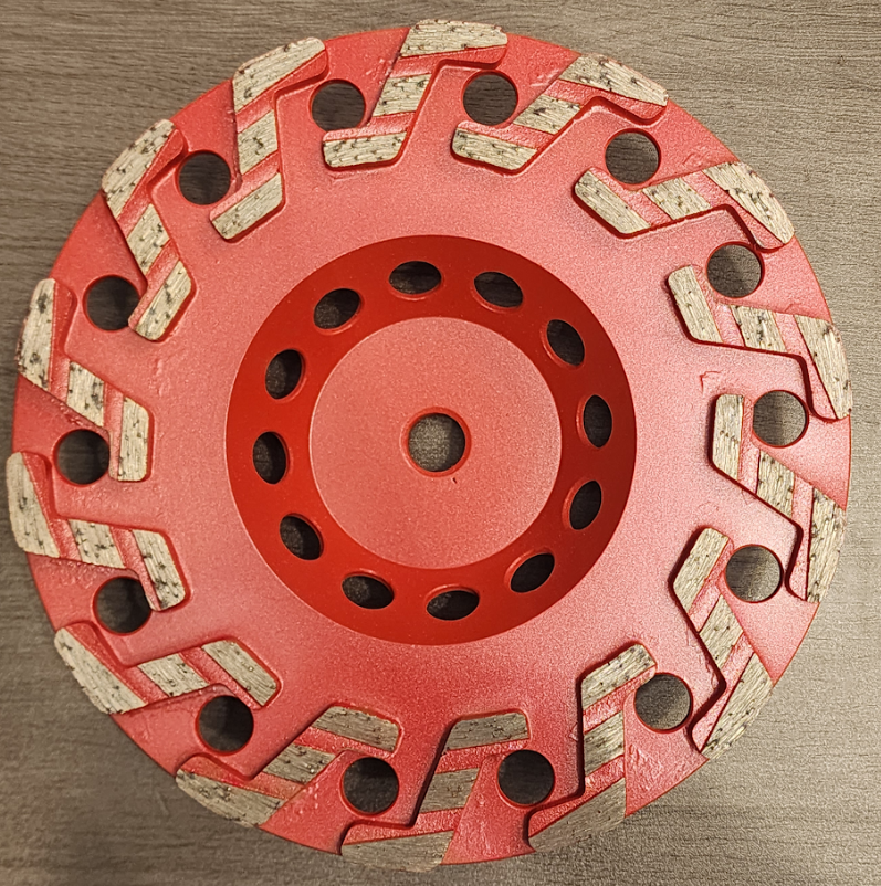 7” Cup Wheel with 14 “S” Segments