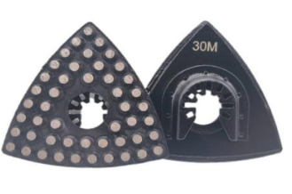 3'' Huey’s Micro-dots Triangle corner tool polishing