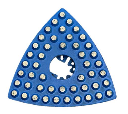 Huey’s 3'' Micro-dots Triangle corner tool polishing