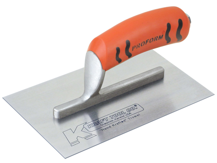 8" x 5" Carbon Steel Midget Finishing Trowel with ProForm® Handle