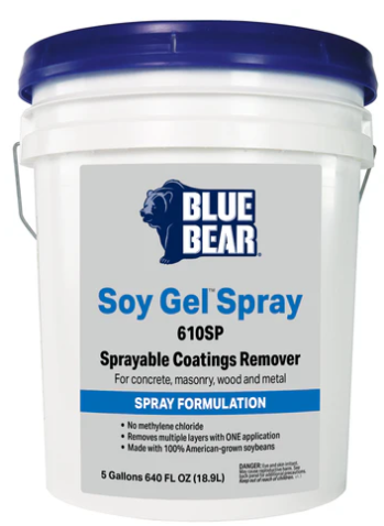 SOY GEL SPRAYABLE COATINGS REMOVER 610SP