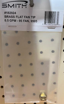 Flat Fan Tip, Brass .5 GPM-95 Degree for Smith Sprayer
