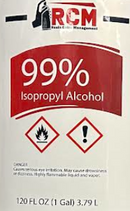 RCM 99% Isopropyl Alcohol 1 Gallon
