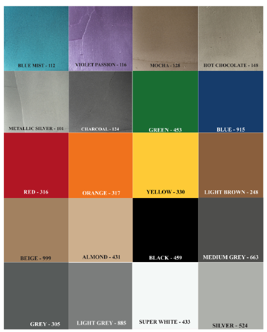Huey's Universal Color Pods for Epoxies and Polyaspartics