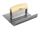 HEAVY DURTY ULTRA SMOOTH BASE TROWEL - 1" RADIUS - 6" LIP