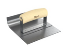 HEAVY DURTY ULTRA SMOOTH BASE TROWEL - 1" RADIUS - 6" LIP