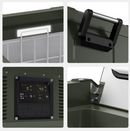 VL75ProD Olive 12V Heavy Duty Fridge Freezer | ICECO | 75 LT