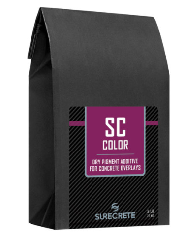 SC Color Dry Pigment Additive for Concrete Overlays 1Per Bag