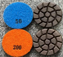 3'' Transitional Copper Polishing Pads Wet Use