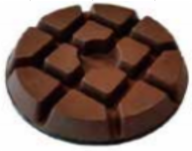 3'' Typhoon-shaped Copper Resin Pads Wet/Dry Use