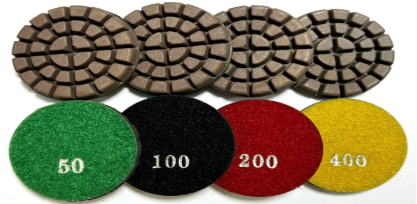 3'' Heavy Duty Hybrid Pads Wet/Dry use