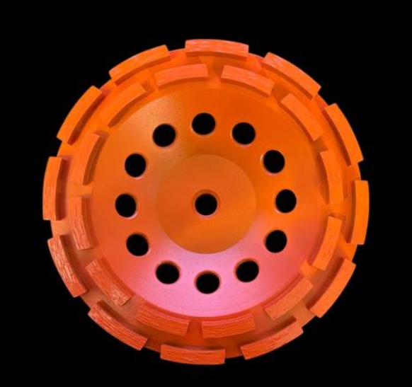 7'' Value Hue Double Row Cup Wheel 30 Grit