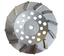 7'' Turbo Segmented Cup Wheel Threaded