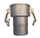 3'' Stainless Steel Female Camlock Hose Connection for Lavina Concrete Dust Vacuum Hose Type C