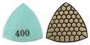 Huey's 3'' Triangle Polishing Pads (Dry)