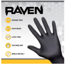 Raven Powder-Free Exam Grade Nitrile - 7 mil - 100 Gloves per box
