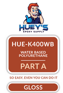 HUE-K400WB Water-Based Clear Floor Polyurethane Gloss or Satin