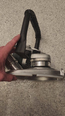 7" Metabo Concrete Grinder with Dust Shroud and Handle - 6,600 RPM - 15.0 AMP w/Lock-on Trigger [W 24-230 MVT (606467420)]