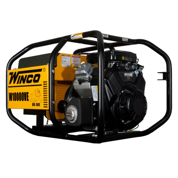 W10000VE-03/B WINCO Generator (Wheel Kit & Battery Included)