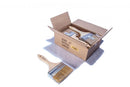 Paint Brush White Bristle (BOX of 12)