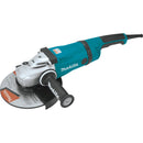 7" Makita Concrete Grinder Option with Dust Shroud and Handle