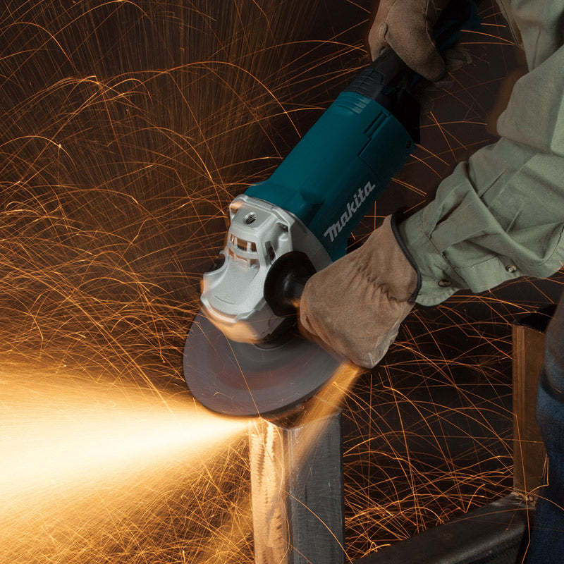 7" SJS™II Angle Grinder, with Lock‑On Switch