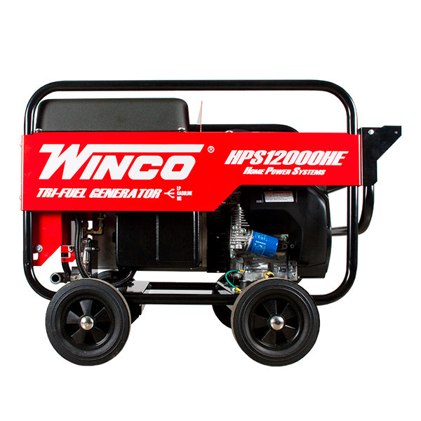 HPS12000HE WINCO Generator (Wheel Kit & Battery Included)
