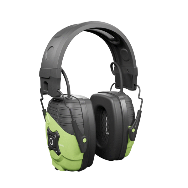 ISOtunes LINK AWARE Bluetooth Earmuff -  Bright Green, Tactical Sound Control