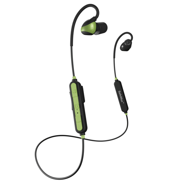 ISOtunes PRO AWARE Wireless Bluetooth  Earbuds - Bright Green, Tactical Sound Control