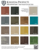 OLDE WORLD STAIN - WATERBASED CONCRETE STAIN