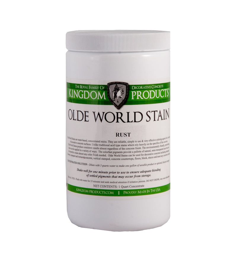 OLDE WORLD STAIN - WATERBASED CONCRETE STAIN