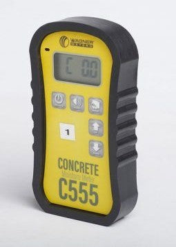 C555 Handheld Concrete Moisture Meter Kit (Fahrenheit)