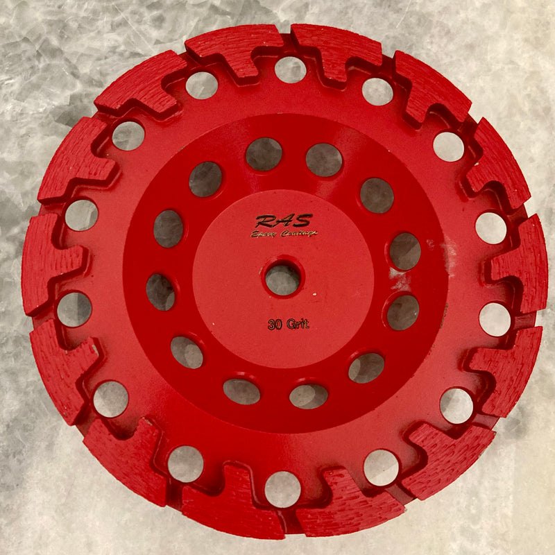 Hurricane 7" Cup Wheel - 30 Grit