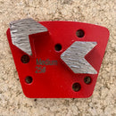 Double Arrow Diamond Tools - Universal / Diamatic Style / 6 Hole