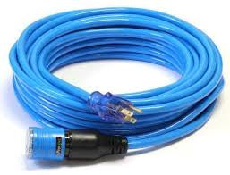 50’ 10/3 SJTW ProLock Extension Cord (Blue)