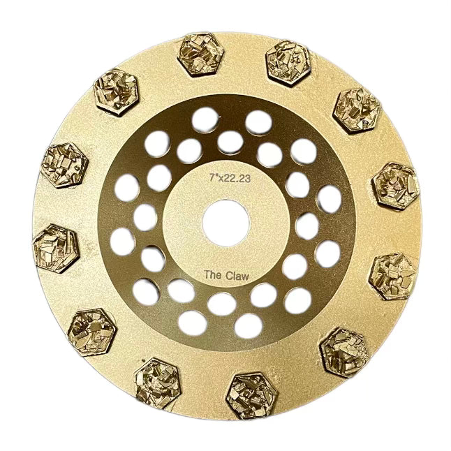 7" PCD Cup Wheel - Round Split