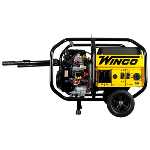 W10000VE-03/B WINCO Generator (Wheel Kit & Battery Included)