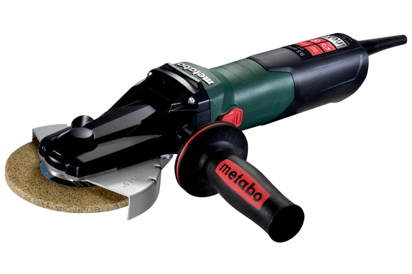 WEVF 10-125 (613080420) 5" FLAT-HEAD Grinder for under cabinets concrete epoxy preparation.